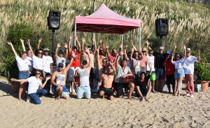 Podium remise des prix surf contre la faim